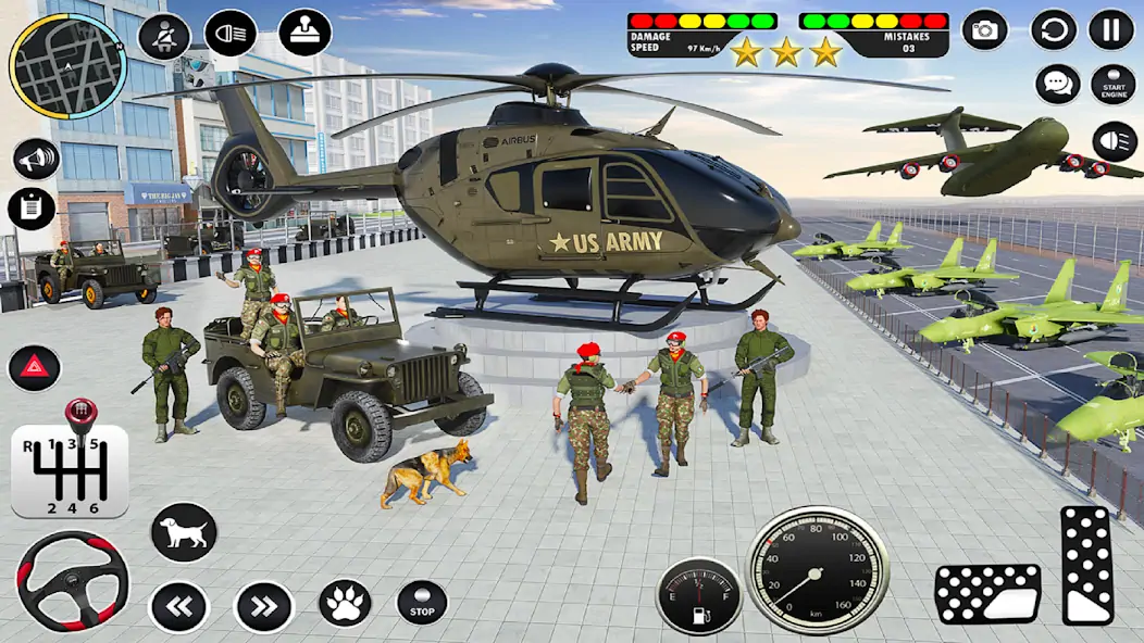 Скачать Army Vehicle Transport Truck [Взлом Бесконечные деньги] APK на Андроид