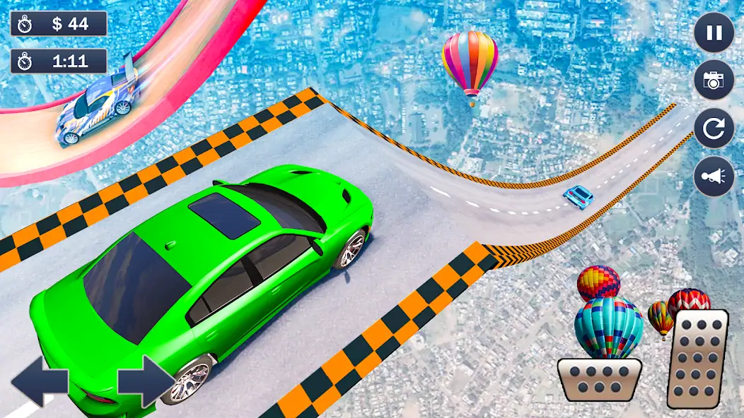 Скачать Ramp Car Game - Car Stunt [Взлом Много монет] APK на Андроид