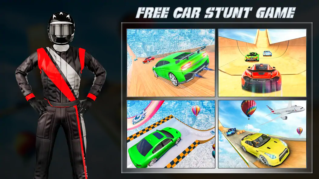 Скачать Ramp Car Game - Car Stunt [Взлом Много монет] APK на Андроид