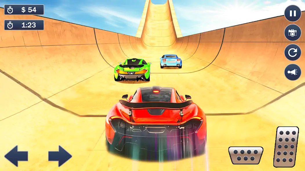 Скачать Ramp Car Game - Car Stunt [Взлом Много монет] APK на Андроид