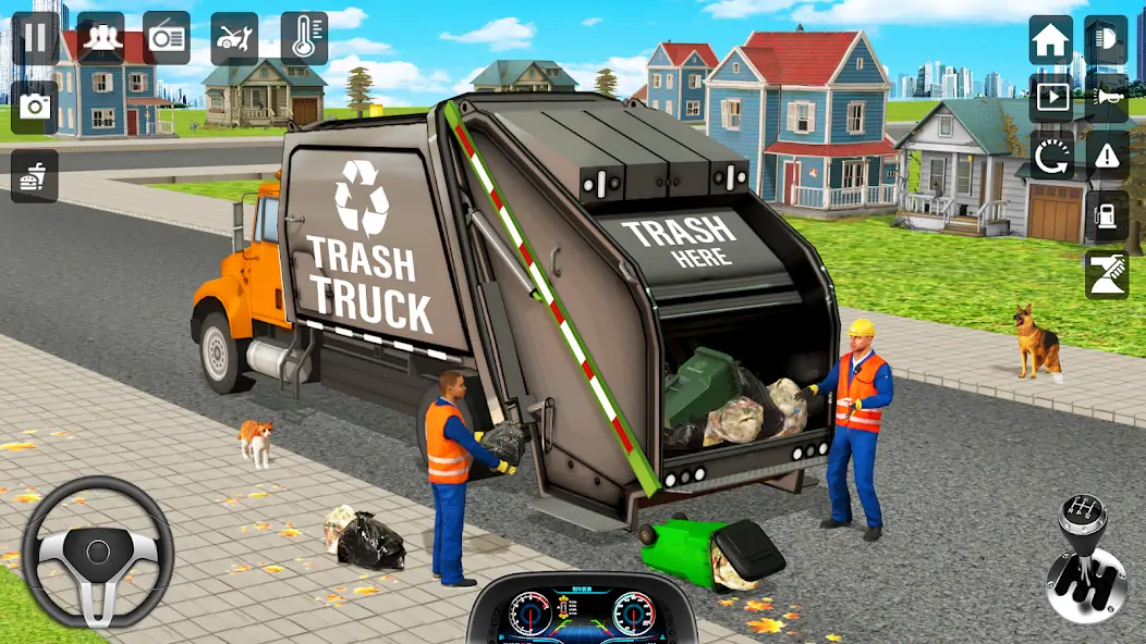 Скачать мусора грузовик Водитель симул [Взлом Много монет] APK на Андроид