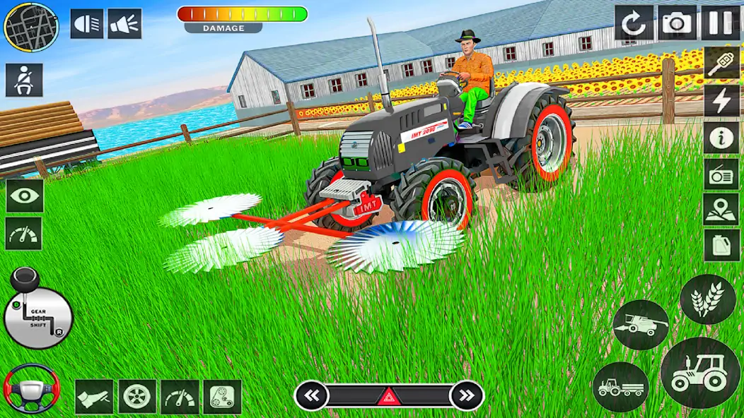 Скачать Big Tractor Farming Simulator [Взлом Много денег] APK на Андроид