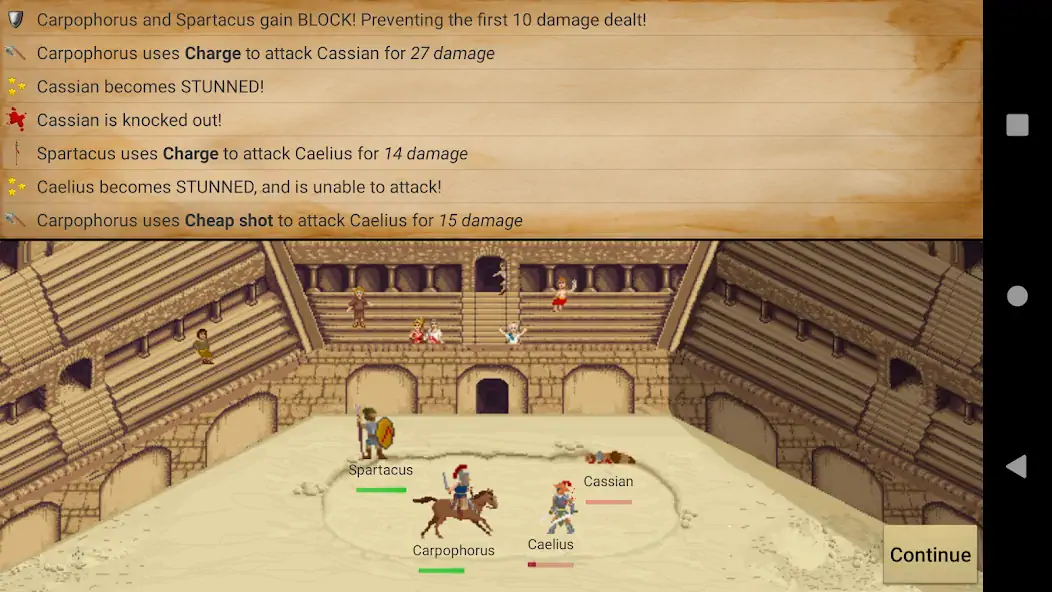 Скачать Gladiator manager [Взлом Бесконечные монеты] APK на Андроид