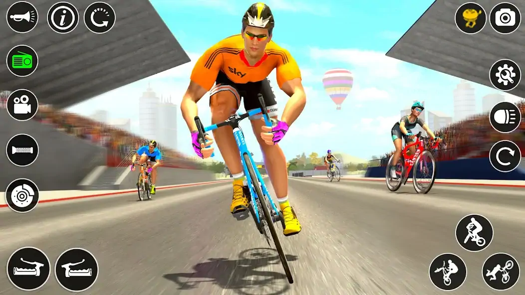 Скачать BMX Cycle Race 3d Cycle Games [Взлом Бесконечные деньги] APK на Андроид