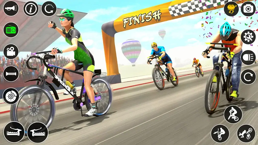 Скачать BMX Cycle Race 3d Cycle Games [Взлом Бесконечные деньги] APK на Андроид