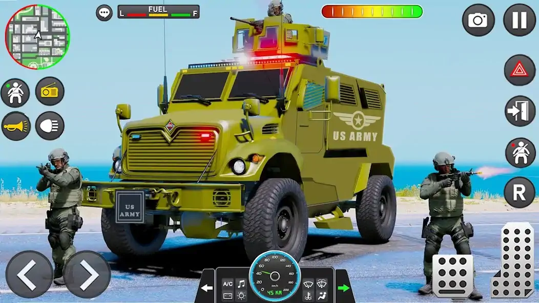 Скачать Army Vehicle Cargo Transport [Взлом Бесконечные деньги] APK на Андроид