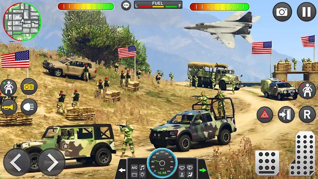 Скачать Army Vehicle Cargo Transport [Взлом Бесконечные деньги] APK на Андроид