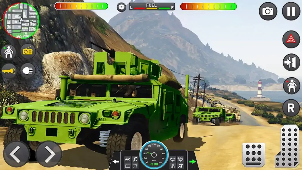 Скачать Army Vehicle Cargo Transport [Взлом Бесконечные деньги] APK на Андроид