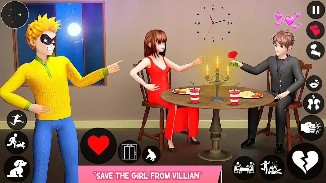 Скачать Save the Date 3D: Life Games [Взлом Много денег] APK на Андроид