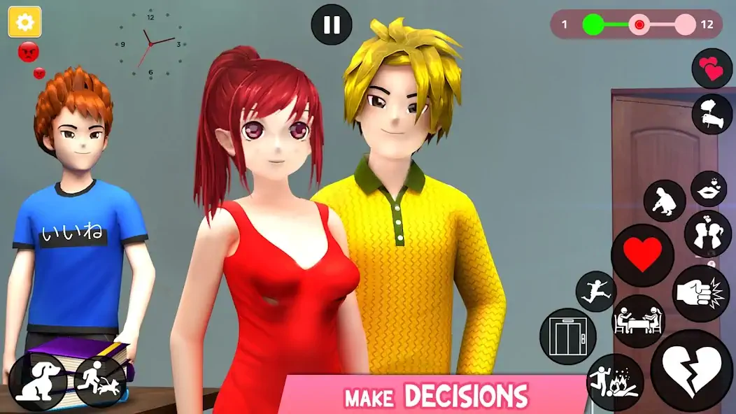 Скачать Save the Date 3D: Life Games [Взлом Много денег] APK на Андроид