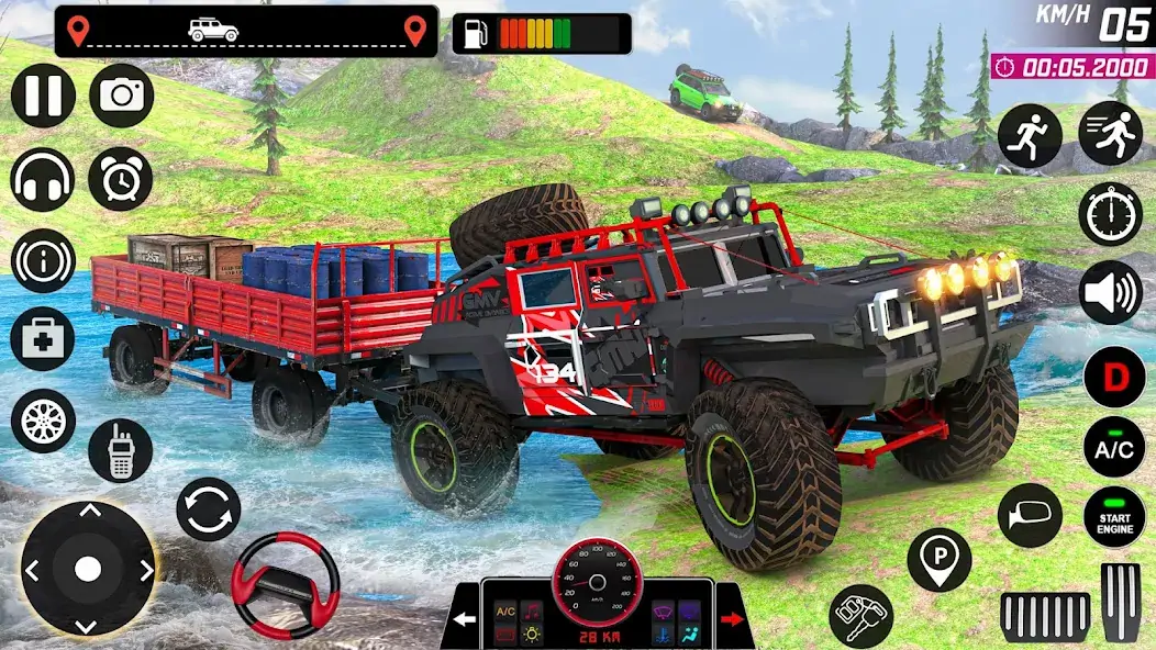 Скачать Offroad Jeep Game・Driving Game [Взлом Бесконечные деньги] APK на Андроид