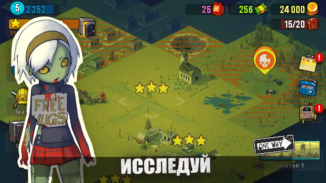 Скачать Dead Ahead: Zombie Warfare [Взлом Много денег] APK на Андроид