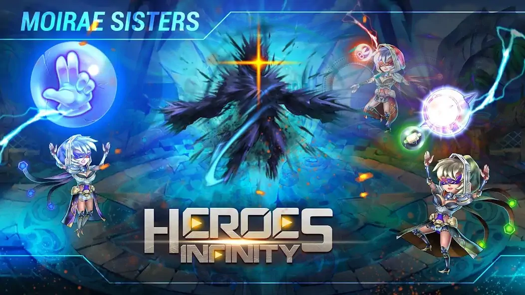 Скачать Heroes Infinity: Super Heroes [Взлом Много денег] APK на Андроид