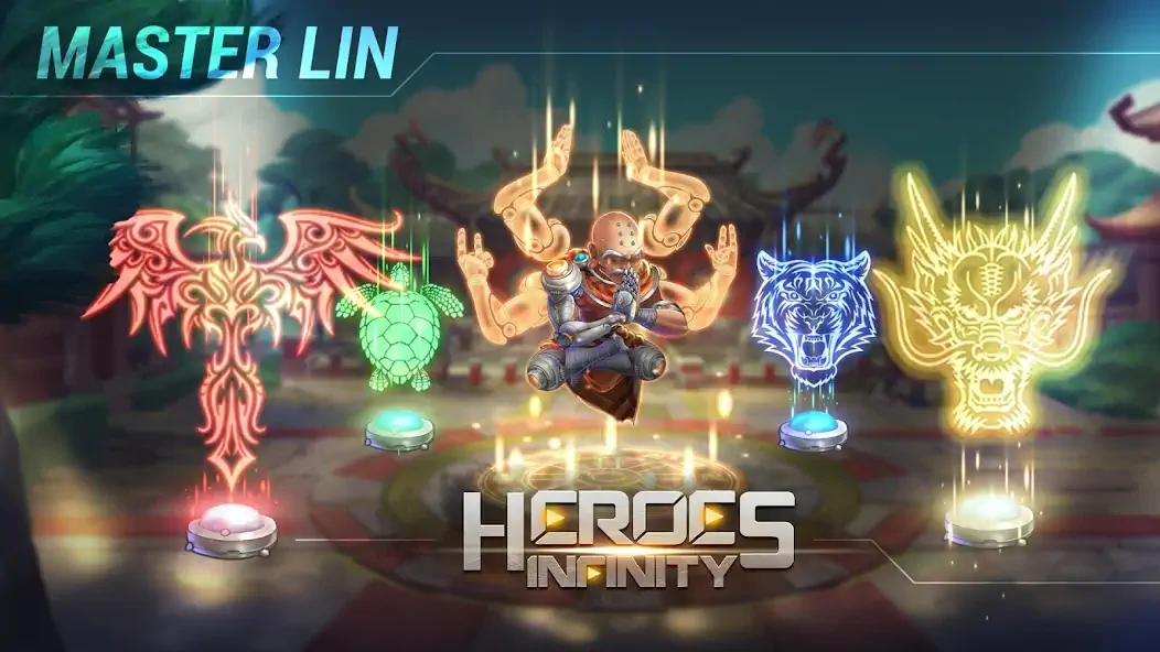 Скачать Heroes Infinity: Super Heroes [Взлом Много денег] APK на Андроид