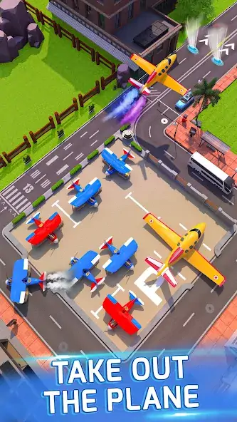 Скачать Runway Parking Jam [Взлом Бесконечные монеты] APK на Андроид