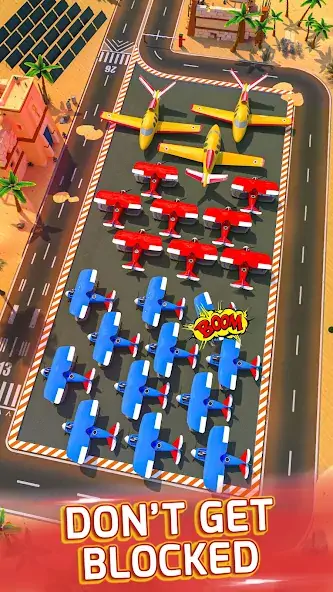 Скачать Runway Parking Jam [Взлом Бесконечные монеты] APK на Андроид