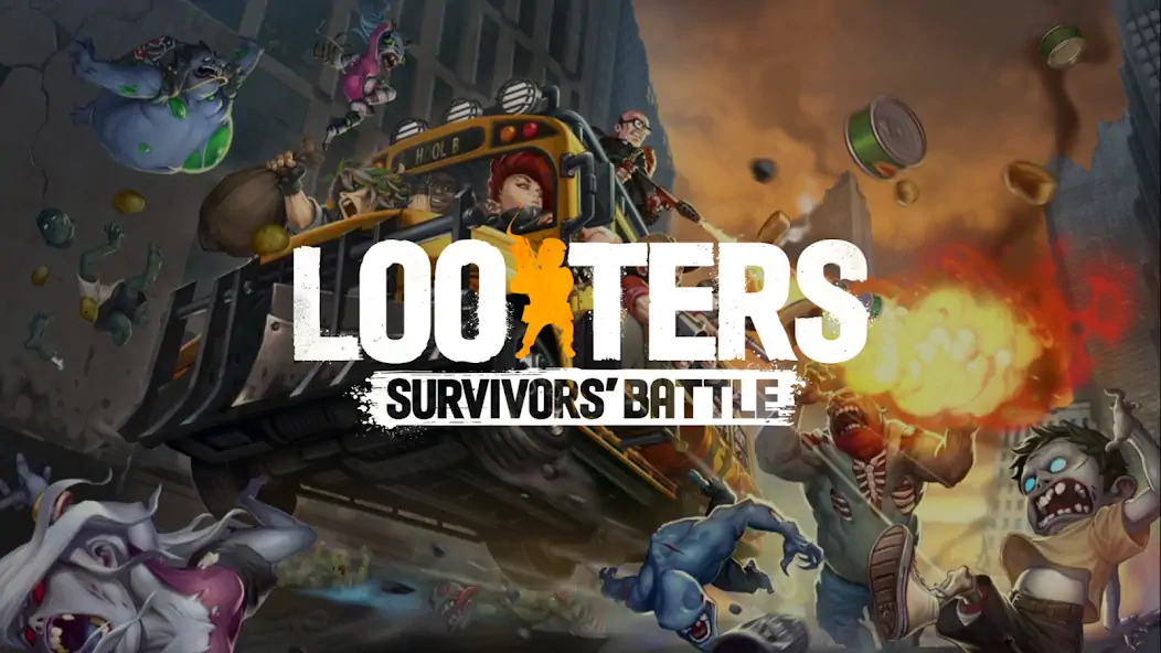 Скачать 루터스(LOOTERS): 좀비 전략 서바이벌 게임 [Взлом Бесконечные деньги] APK на Андроид