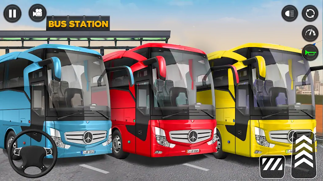 Скачать Bus Simulator 2022 Bus Game 3D [Взлом Много денег] APK на Андроид