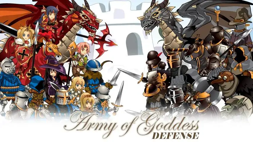 Скачать Army of Goddess Defense [Взлом Бесконечные монеты] APK на Андроид