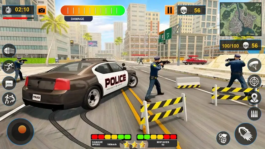Скачать полиция Опс съемка игр оружием [Взлом Много денег] APK на Андроид