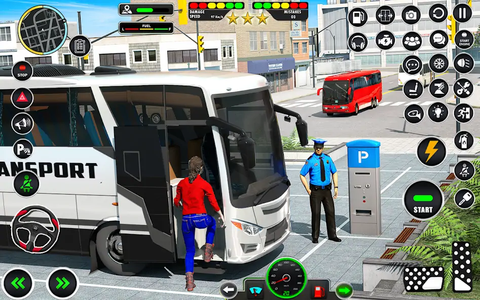 Скачать City Bus Simulator 3D Bus Game [Взлом Много монет] APK на Андроид