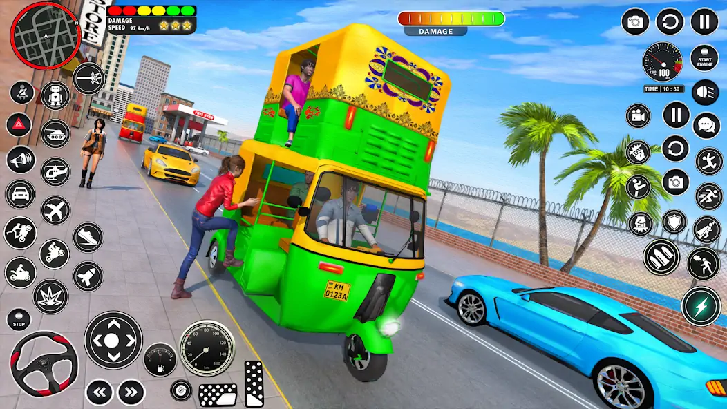 Скачать Tuk Tuk Auto Rickshaw Games 3D [Взлом Много денег] APK на Андроид