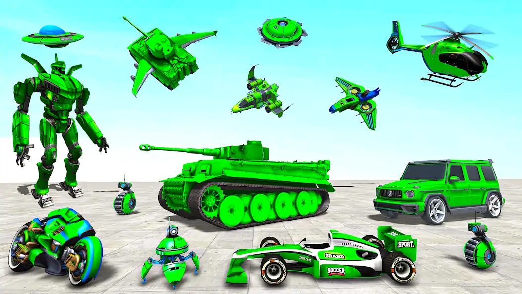 Скачать army tank robot transform game [Взлом Много монет] APK на Андроид