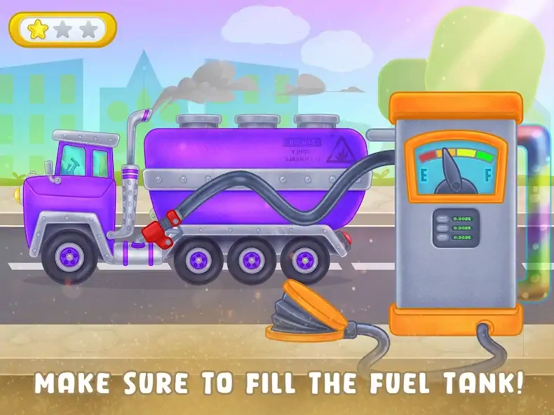 Скачать Дети Масло Танкер: Truck Игры [Взлом Бесконечные деньги] APK на Андроид