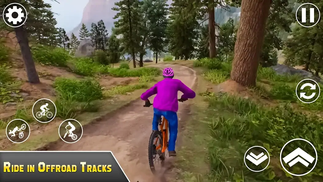 Скачать Велосипедные игры BMX для безд [Взлом Бесконечные деньги] APK на Андроид