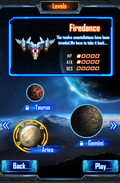 Скачать Space Attack [Взлом Много монет] APK на Андроид