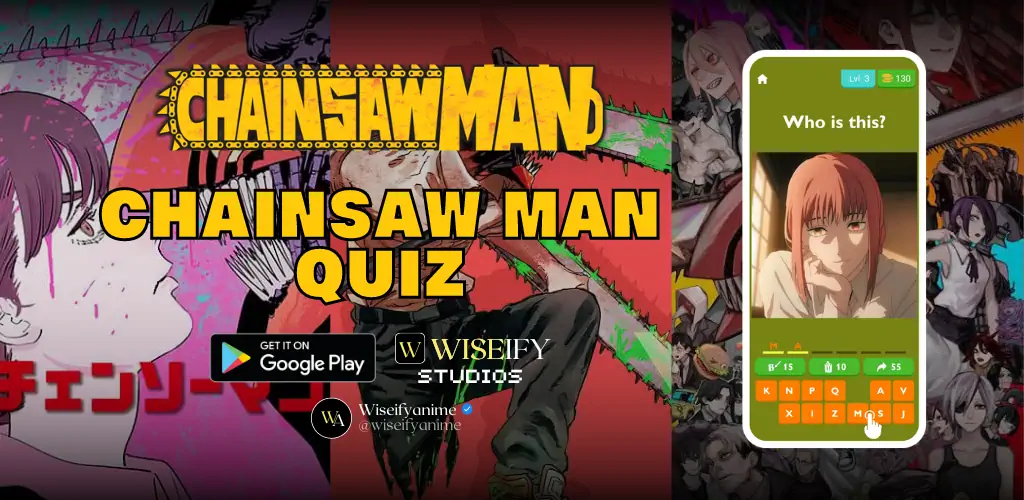 Скачать Chainsaw Man Quiz [Взлом Бесконечные деньги] APK на Андроид
