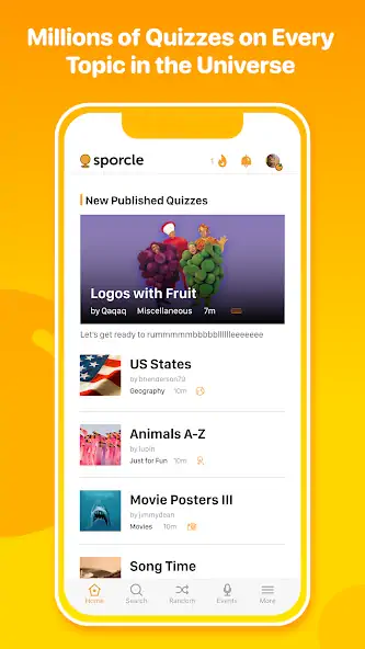 Скачать Sporcle [Взлом Много денег] APK на Андроид