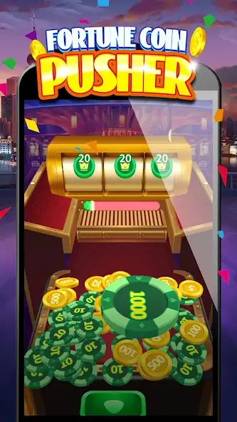 Скачать Fortune Coin Pusher [Взлом Бесконечные деньги] APK на Андроид