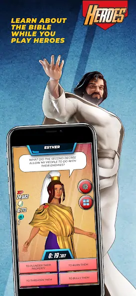 Скачать Bible Trivia Game: Heroes [Взлом Много монет] APK на Андроид