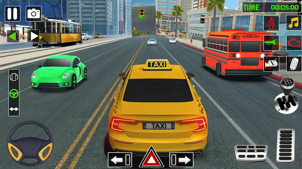 Скачать City Taxi Games-Taxi Car Games [Взлом Много монет] APK на Андроид