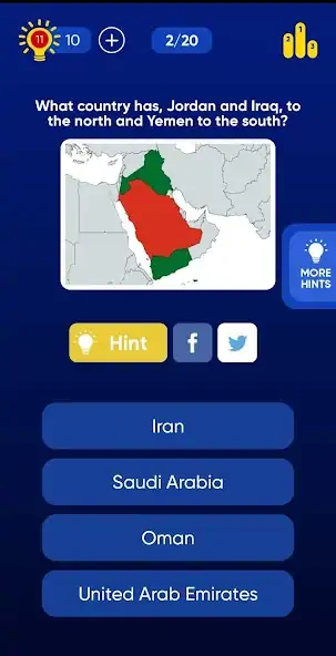 Скачать Geo Quiz: World Geography, Map [Взлом Бесконечные монеты] APK на Андроид