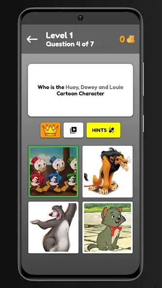 Скачать Guess Cartoon Character Quiz [Взлом Бесконечные деньги] APK на Андроид