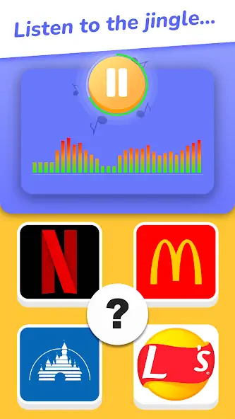 Скачать Jingle Quiz: logo music trivia [Взлом Много денег] APK на Андроид