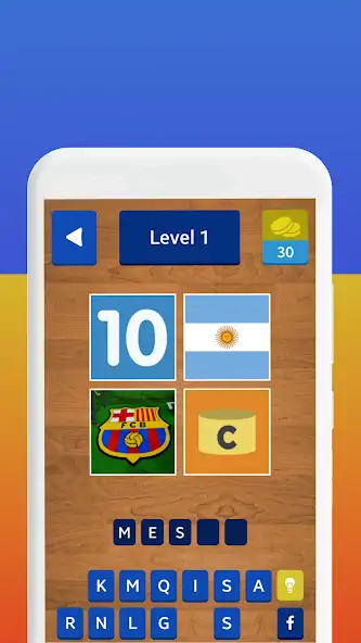 Скачать 4 Pics 1 Footballer [Взлом Бесконечные деньги] APK на Андроид