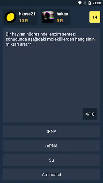 Скачать Biyoloji Quiz - PvP Online [Взлом Много денег] APK на Андроид