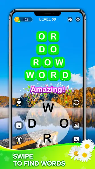 Скачать Word Connect - Train Brain [Взлом Бесконечные деньги] APK на Андроид