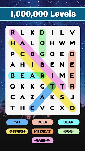 Скачать Word Search : Word Find [Взлом Бесконечные деньги] APK на Андроид