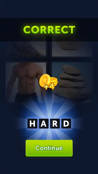 Скачать 4 Pics 1 Word: Puzzle Game [Взлом Много монет] APK на Андроид