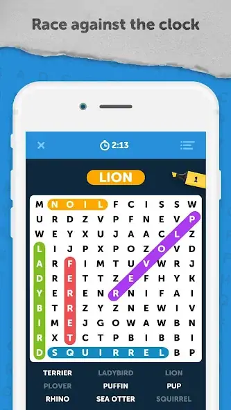 Скачать Infinite Word Search Puzzles [Взлом Много монет] APK на Андроид