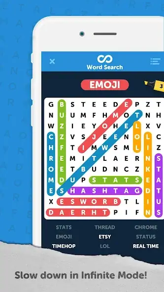 Скачать Infinite Word Search Puzzles [Взлом Много монет] APK на Андроид