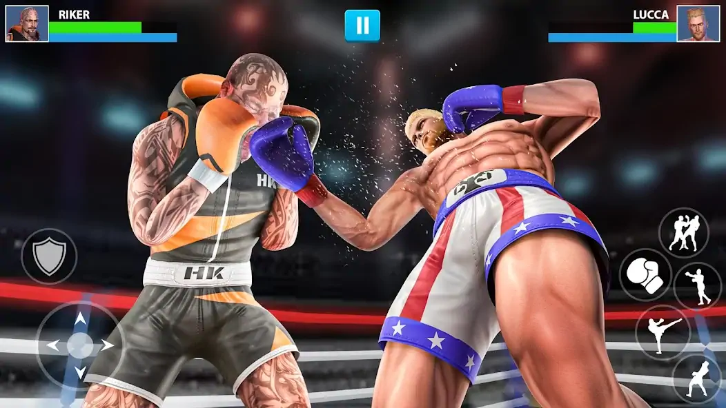Скачать Игра Punch Boxing: кикбоксинг [Взлом Много денег] APK на Андроид