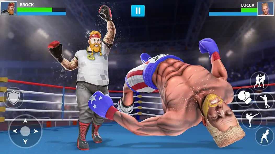 Скачать Игра Punch Boxing: кикбоксинг [Взлом Много денег] APK на Андроид