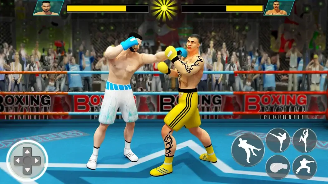 Скачать Игра Punch Boxing: кикбоксинг [Взлом Много денег] APK на Андроид