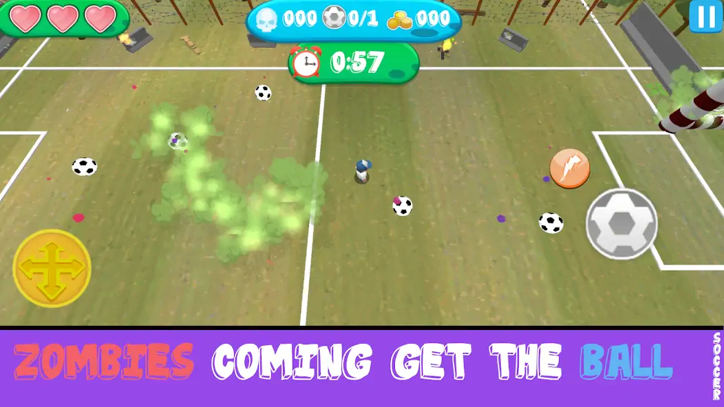 Скачать Soccer Apocalypse Survival [Взлом Много денег] APK на Андроид