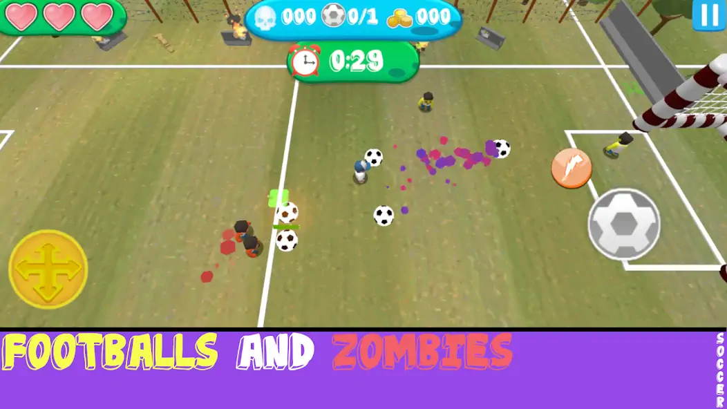 Скачать Soccer Apocalypse Survival [Взлом Много денег] APK на Андроид